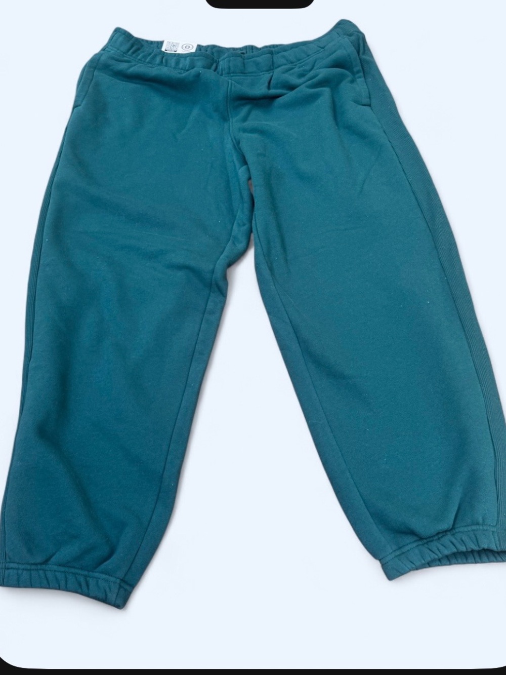 NWT Women's members mark Teal Jogger Track Pants soft warm size XXL